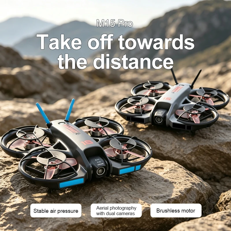 Drone Camera Hd - Nowy dron M15 FPV z ekranem,