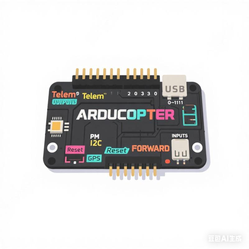 Drone Camera Thermal - Kontroler lotu APM2.8 ArduPilot +M8N GPS