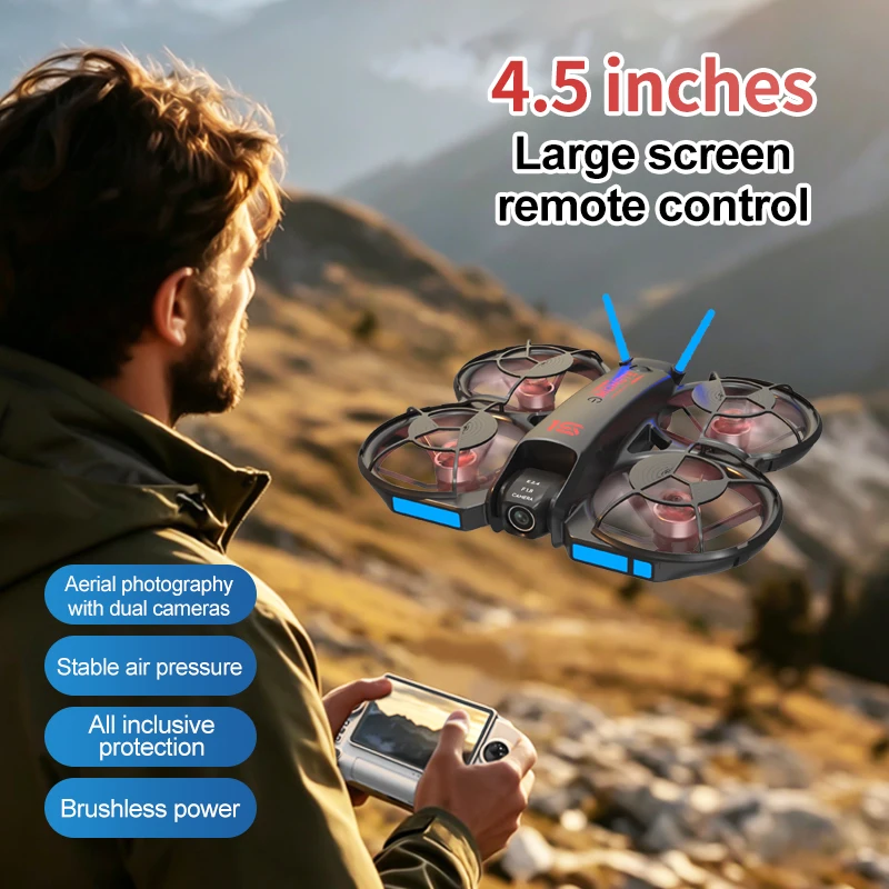 Nowy dron M15 FPV z ekranem, b – Drone Camera Hd recenzja i cena