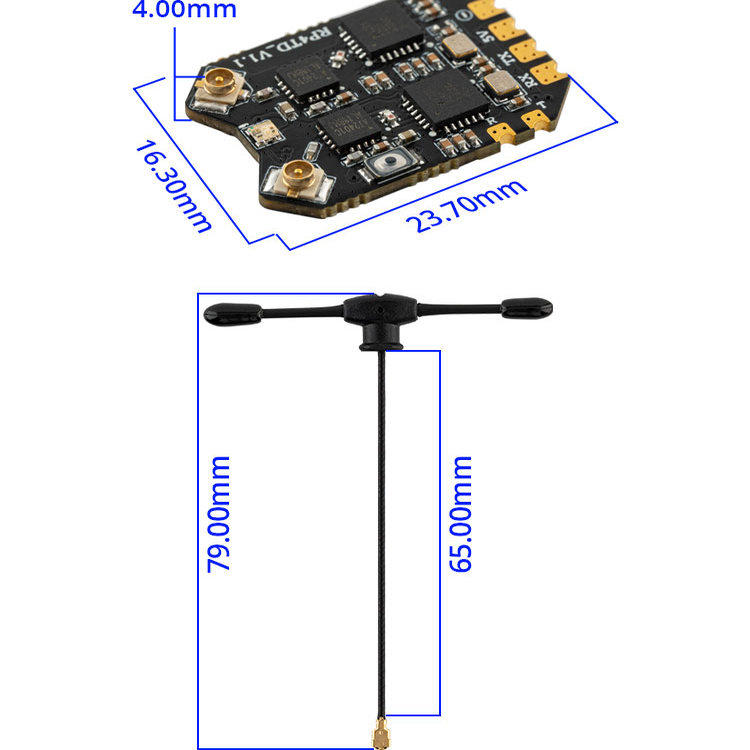 RadioMaster RP4TD ExpressLRS 2 – Drone Camera Thermal recenzja i cena